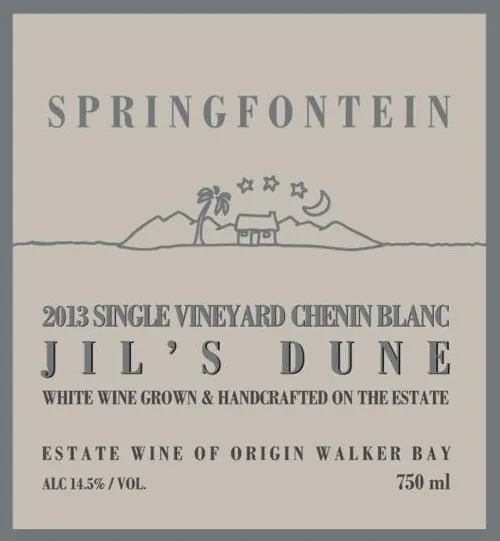Single Vineyard Jil's Dune Chenin Blanc Bottle