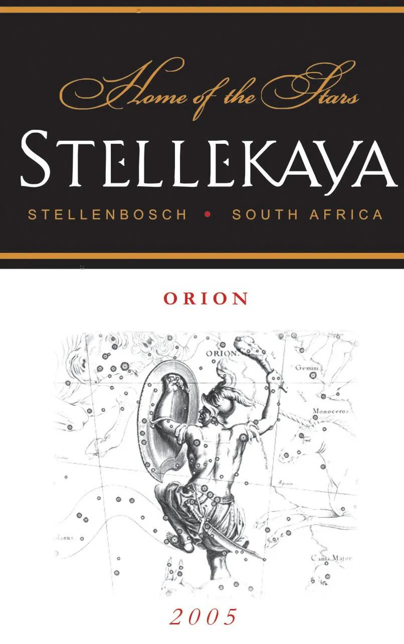 Stellekaya Orion Bottle