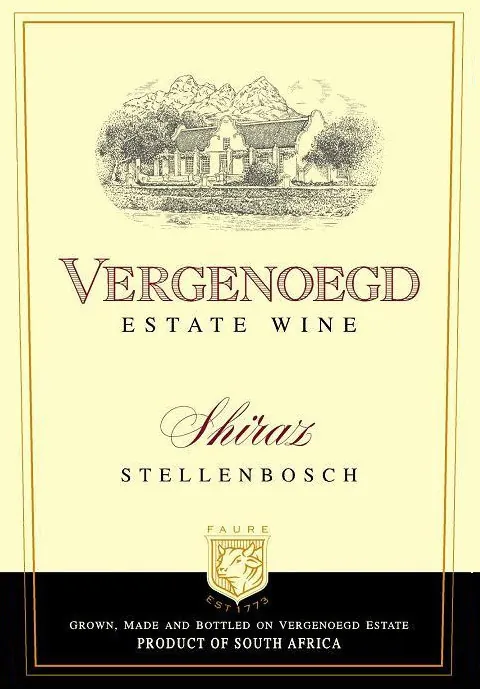 Shiraz Bottle