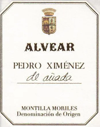 Pedro Ximenez de Anada Sherry Bottle