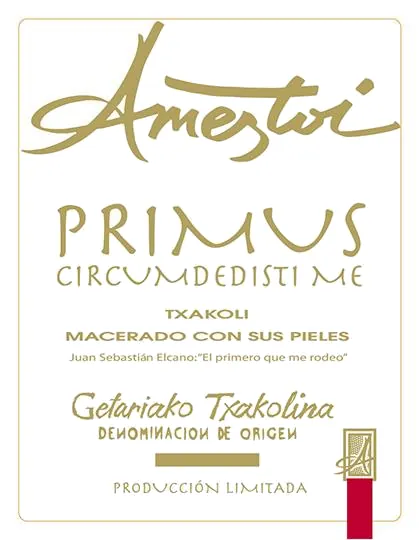 Primus Getariako Txakolina Bottle