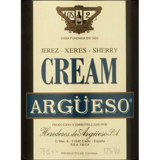 Pedro Ximenez Cream Bottle