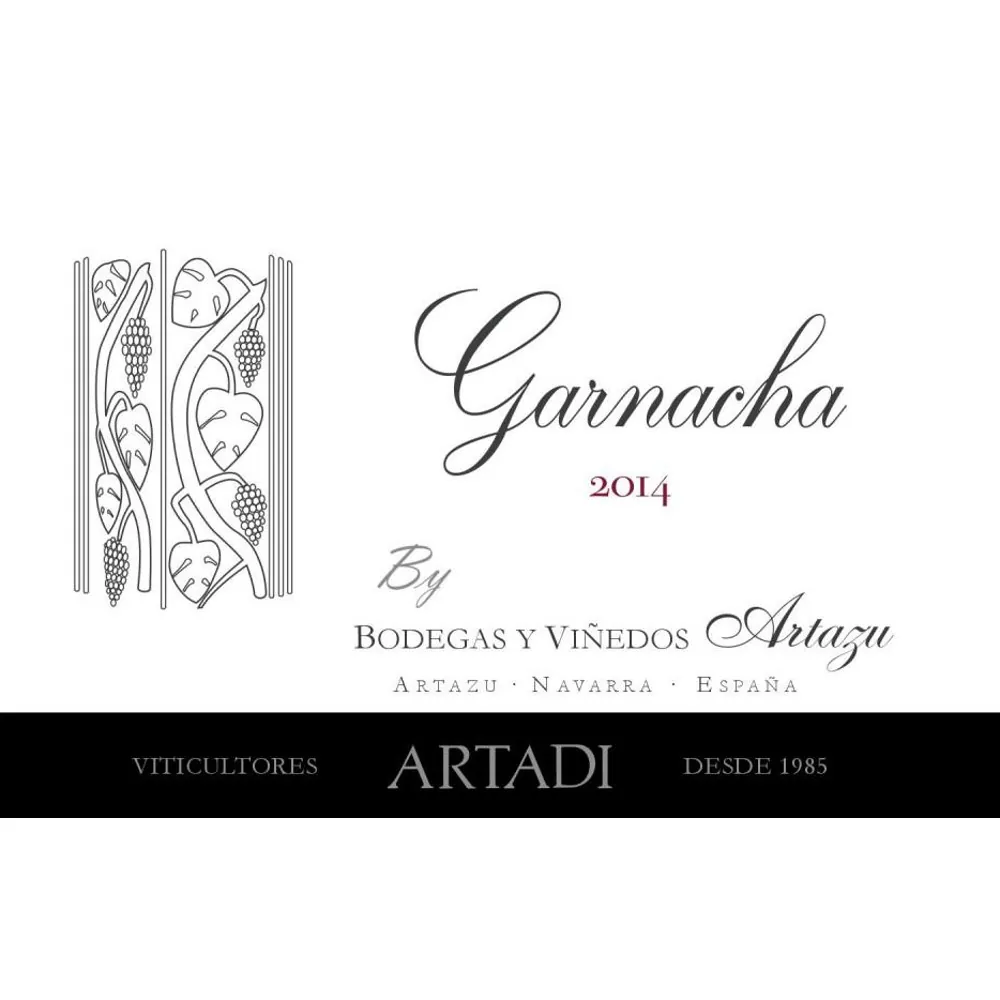 Navarra Garnacha Bottle