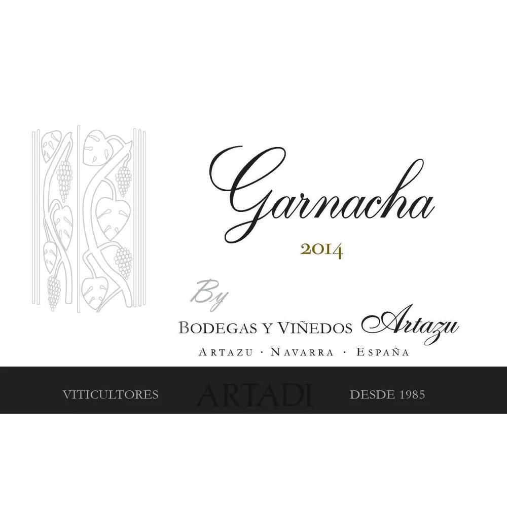 Navarra Garnacha Blanca Bottle