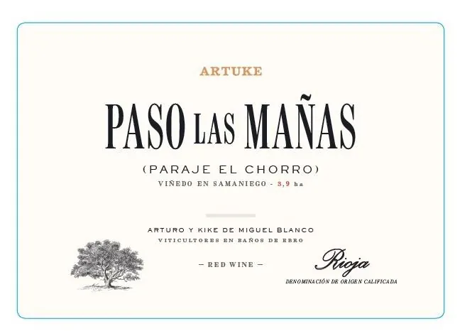 Paso Las Manas Bottle