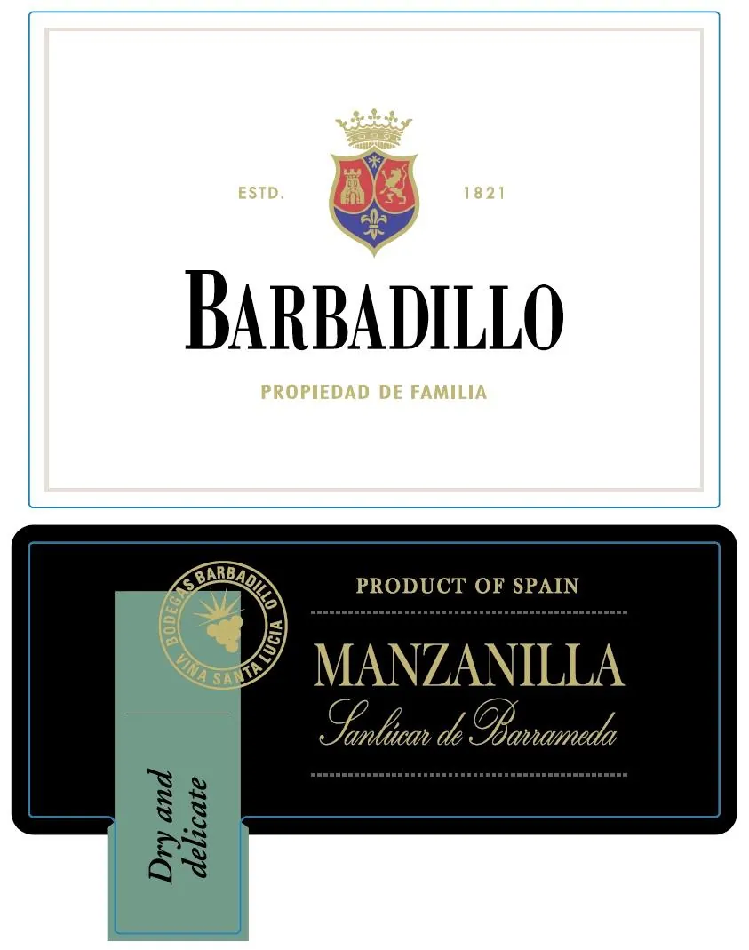 Manzanilla Sherry Bottle