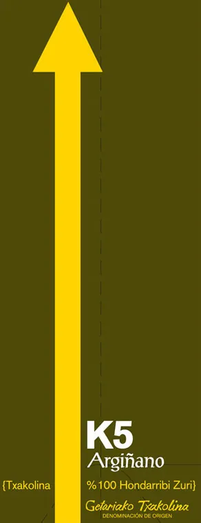 Arginano Txakolina Bottle