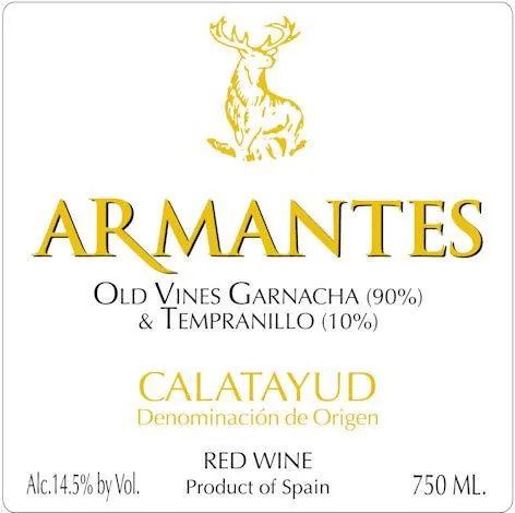 Armantes Old Vines Garnacha Tempranillo Bottle