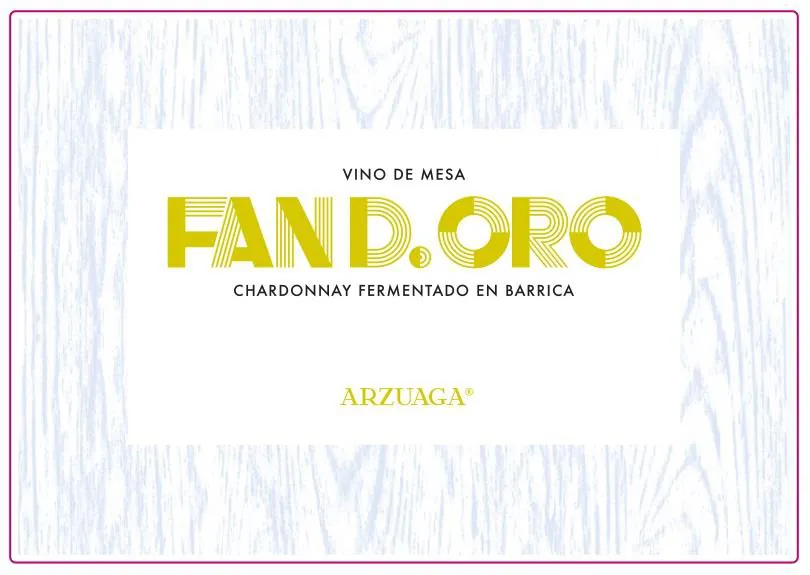 Arzuaga Fan D'Oro Chardonnay Bottle