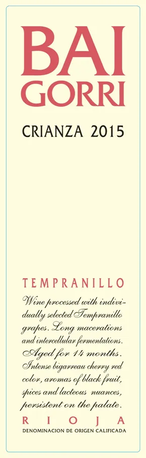 Crianza Bottle