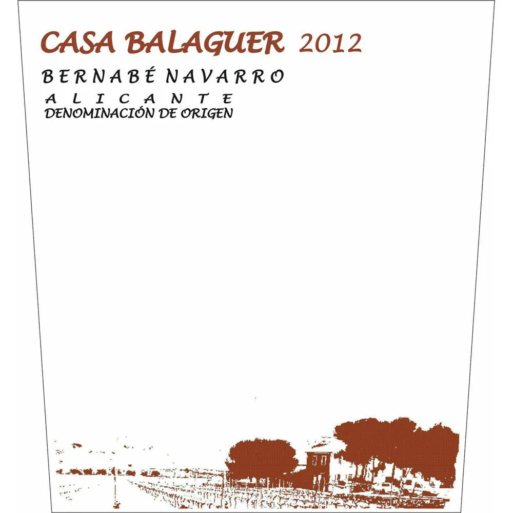 Casa Balaguer Bottle