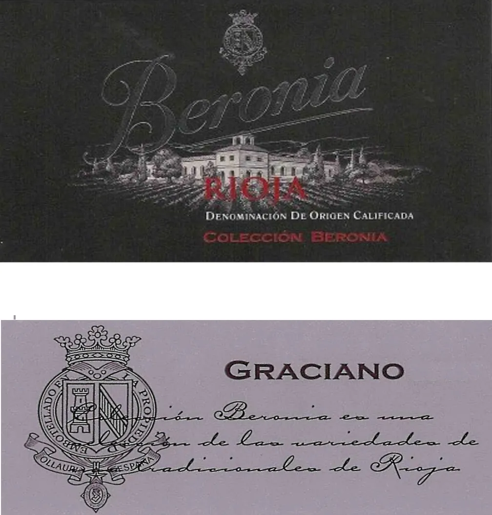 Graciano Bottle