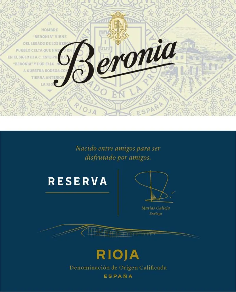 Rioja Reserva Bottle