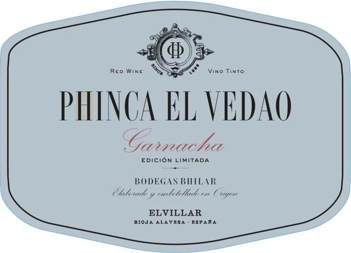 Phinca El Vedao Garnacha Bottle