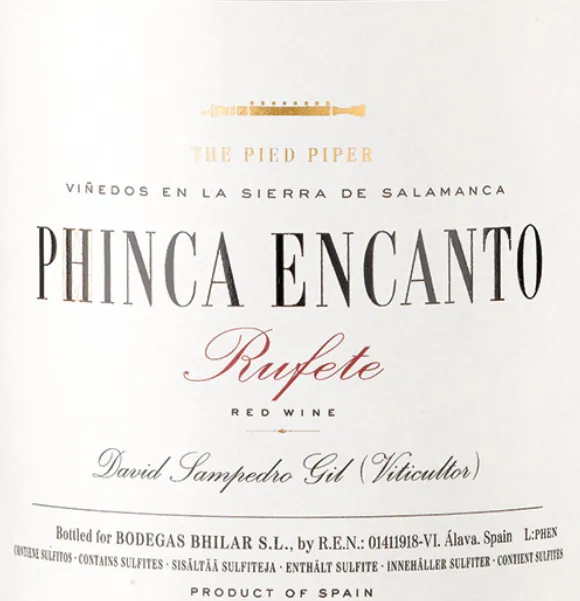 Phinca Encanto Rufete Bottle