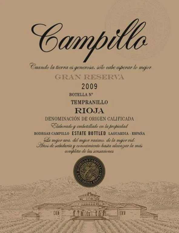 Gran Reserva Bottle