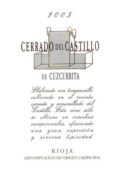 Cerrado del Castillo Bottle