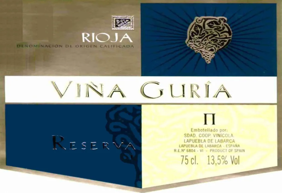 Vina Guria Reserva Bottle