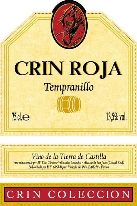 Vino de la Tierra Tempranillo Bottle