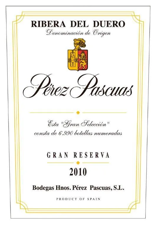 Gran Reserva Seleccion Bottle
