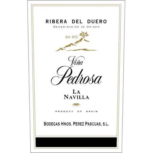 Reserva Vina Pedrosa Navilla Bottle