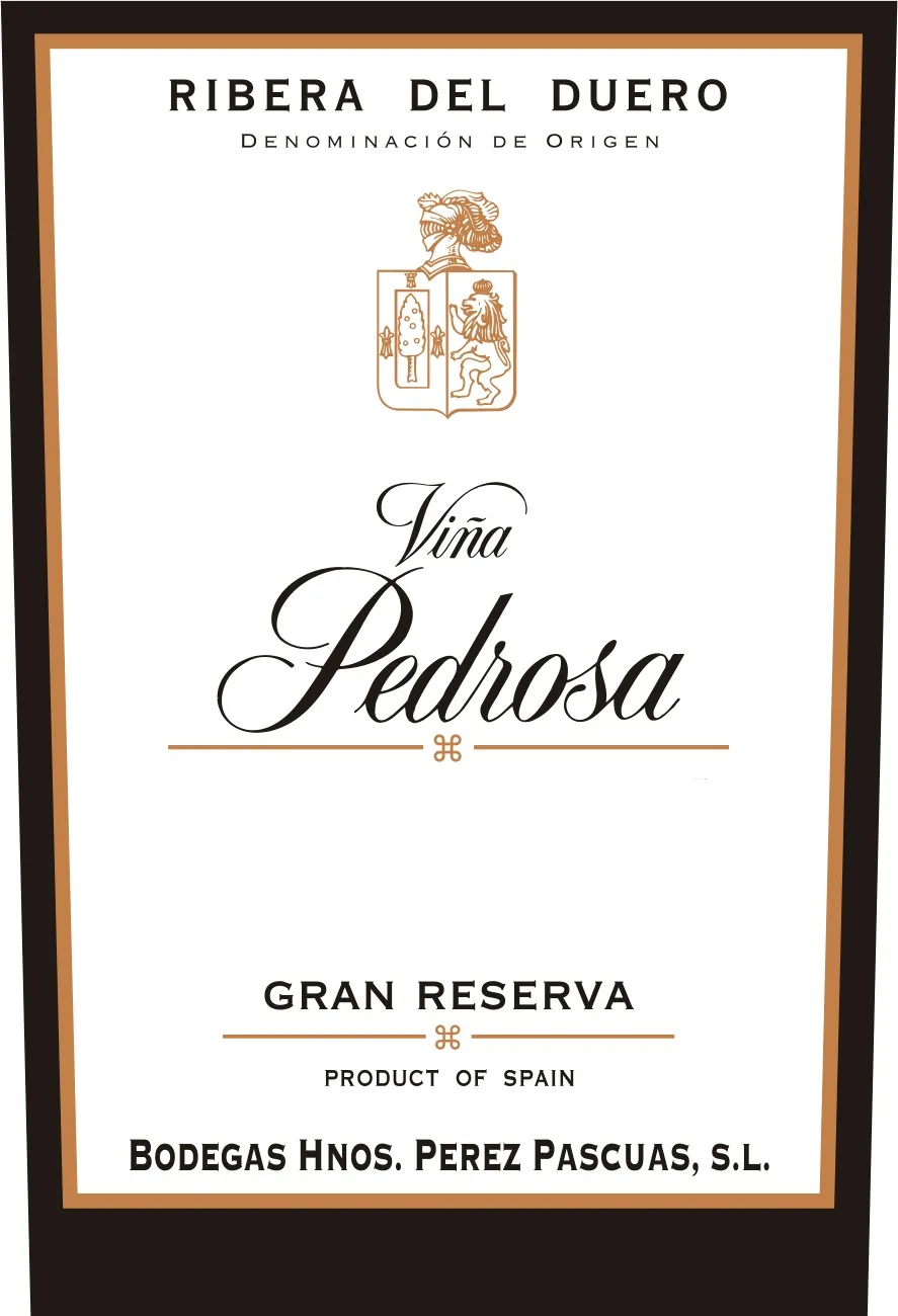 Vina Pedrosa Gran Reserva Bottle