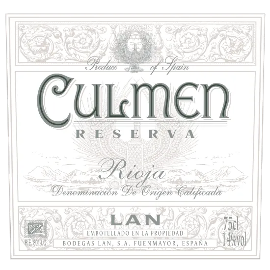 Culmen Reserva Bottle