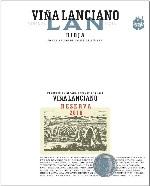 Vina Lanciano Reserva Bottle