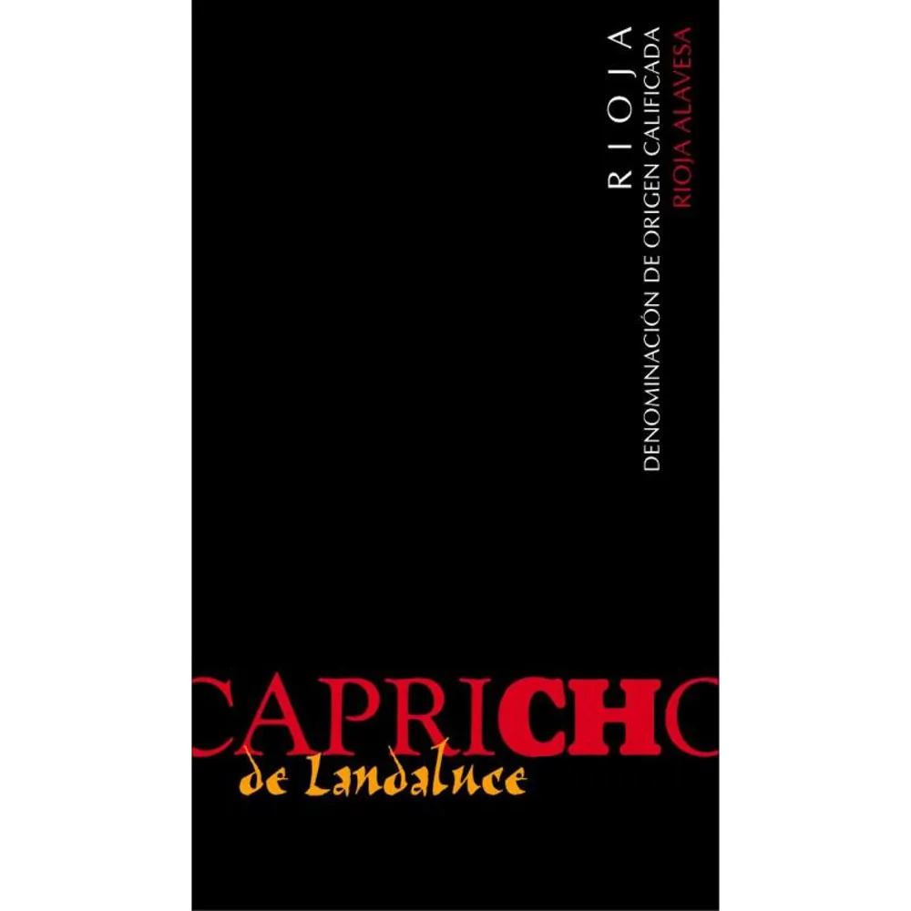 Capricho de Landaluce Bottle