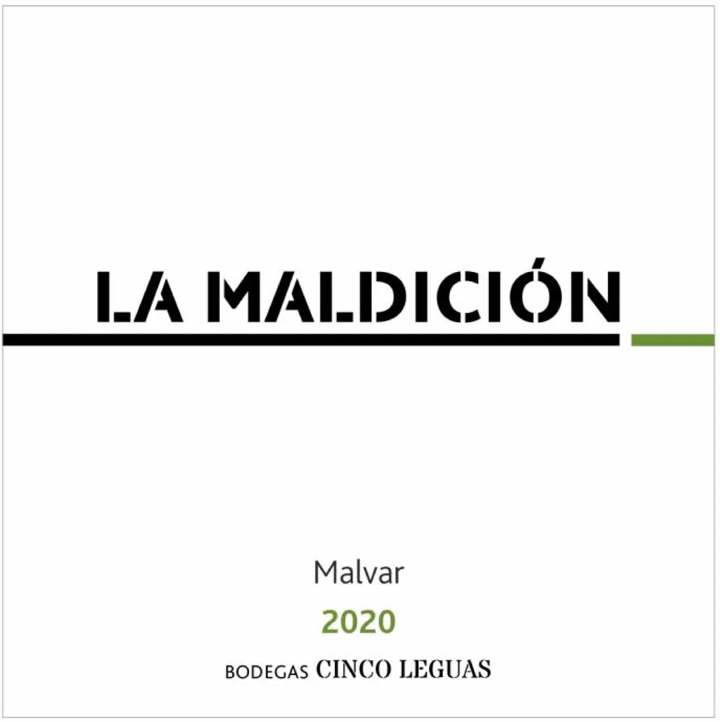 Cinco Leguas La Maldicion Malvar Bottle