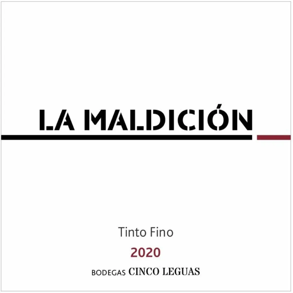 Cinco Leguas La Maldicion Tinto Fino Bottle