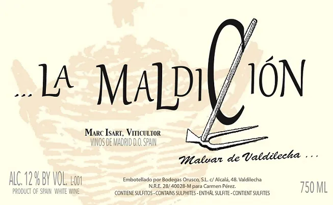 La Maldicion Malvar de Valdilecha Bottle
