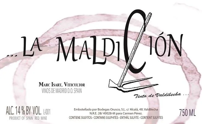 La Maldicion Tinto de Valdilecha Bottle