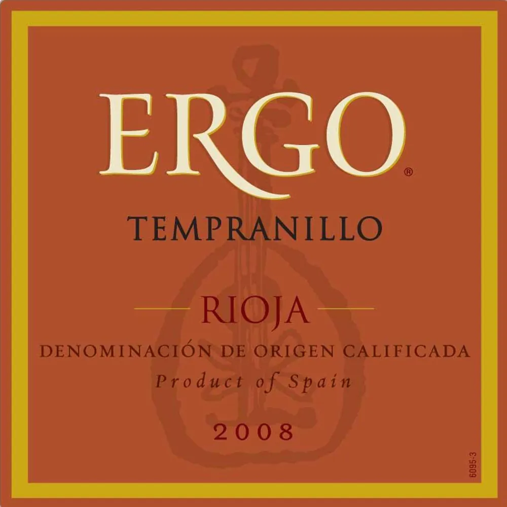 Ergo Tempranillo Bottle