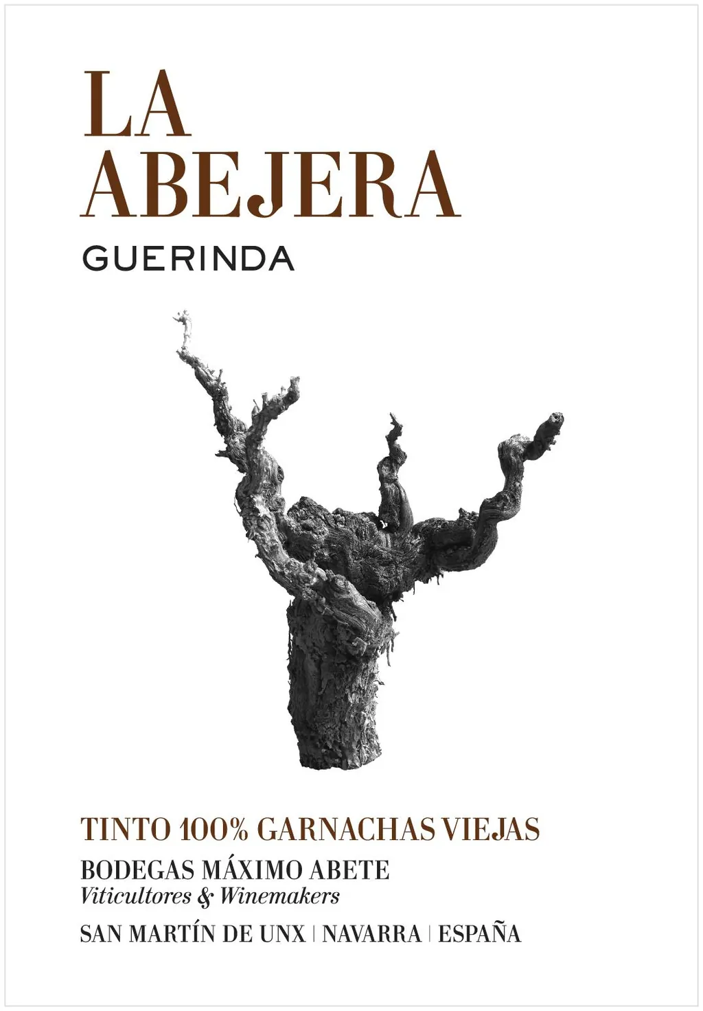 La Abejera Old Vine Garnacha Bottle