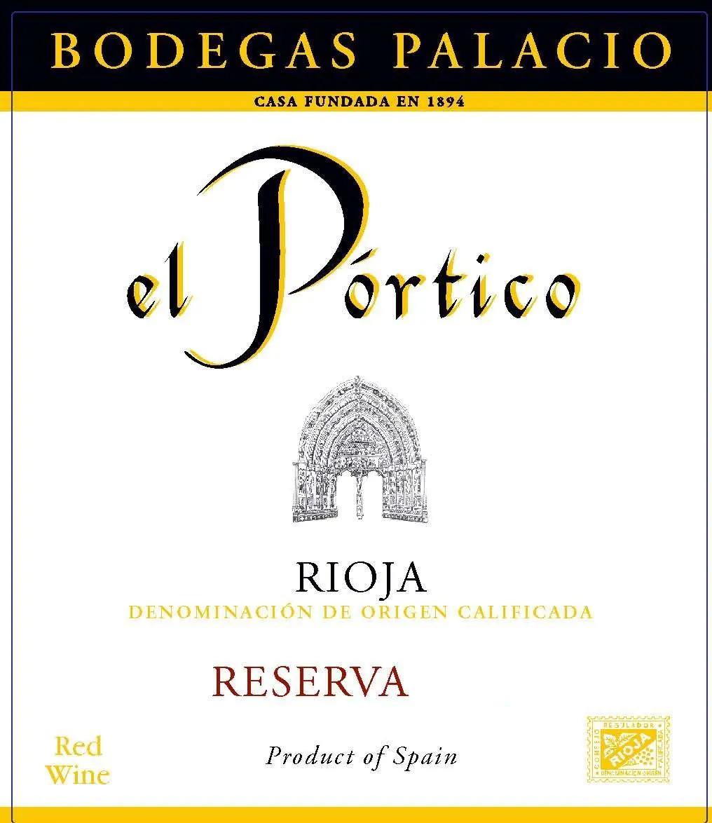 El Portico Reserva Bottle