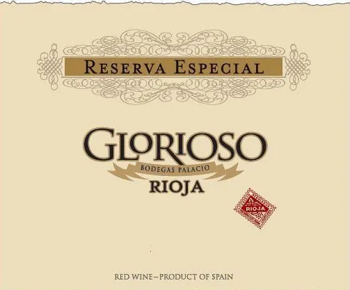 Glorioso Especial Reserva Bottle