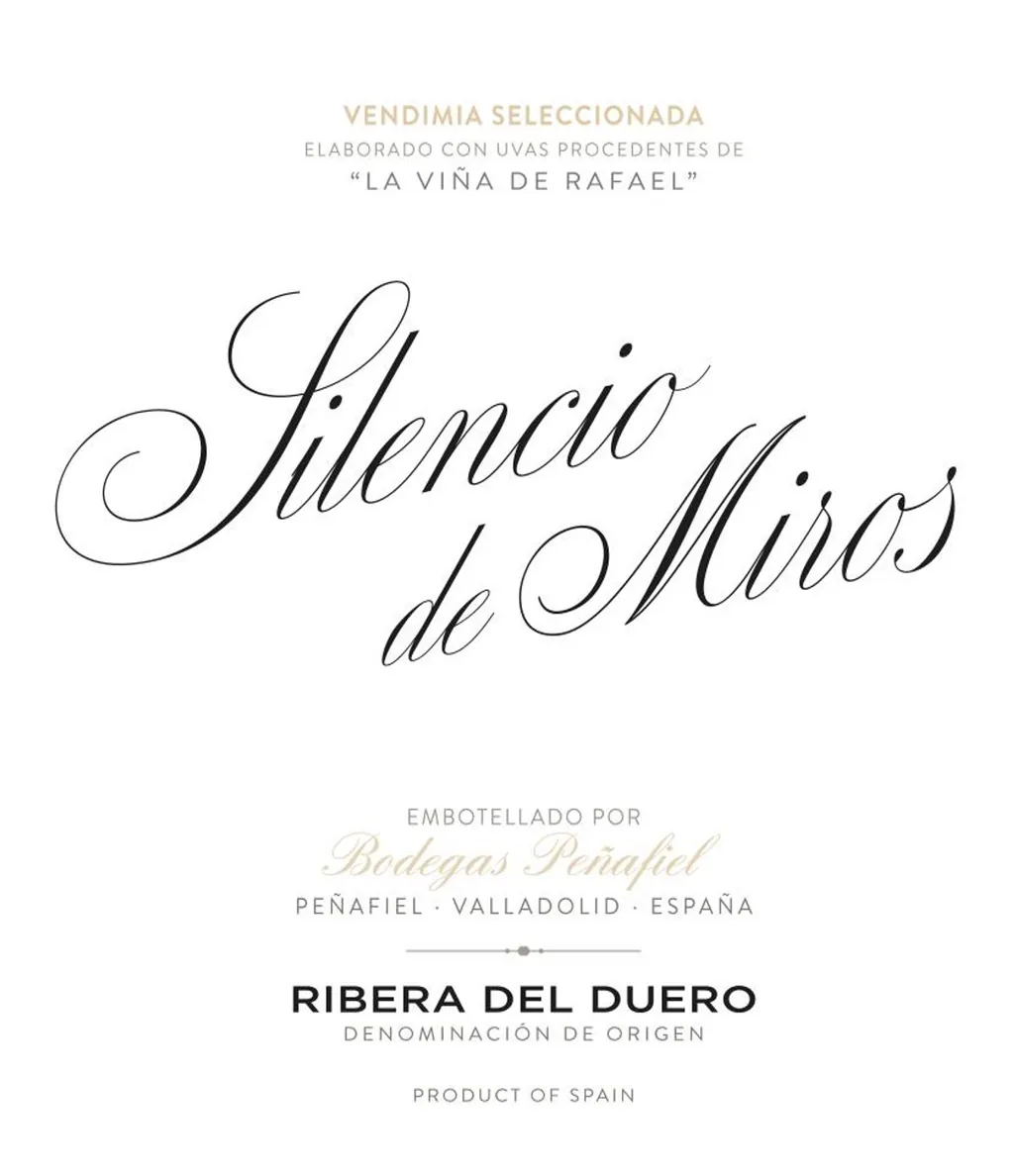 Silencio de Miros Vendimia Seleccionada Bottle