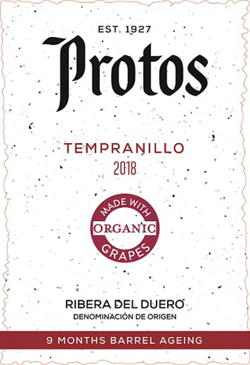 Organic Tempranillo Bottle