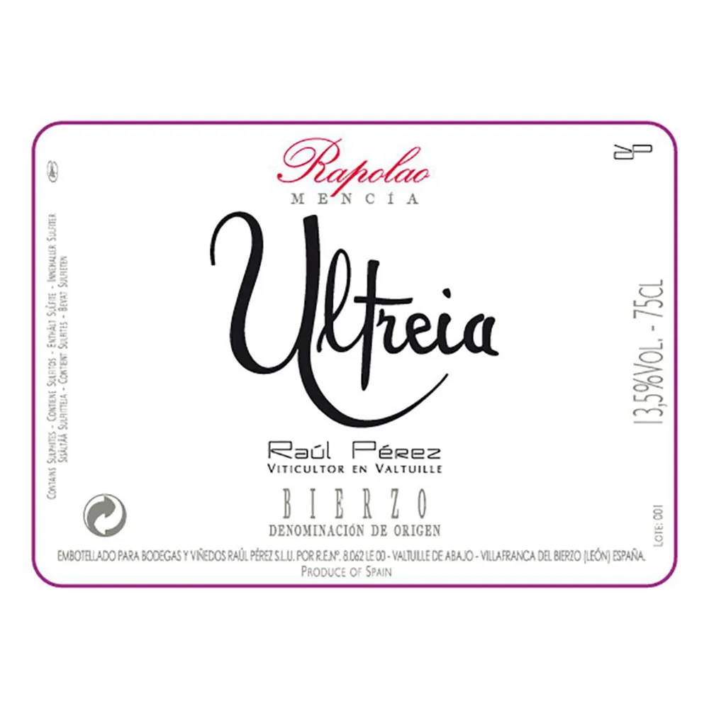 Ultreia de Rapolao Bottle