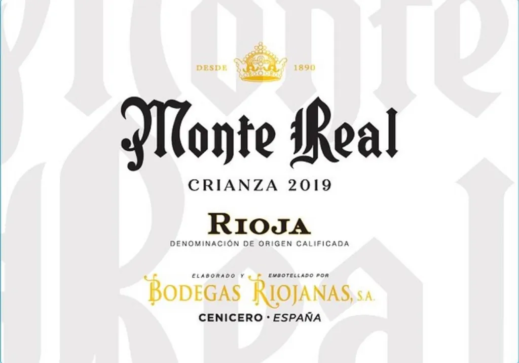Monte Real Crianza Bottle