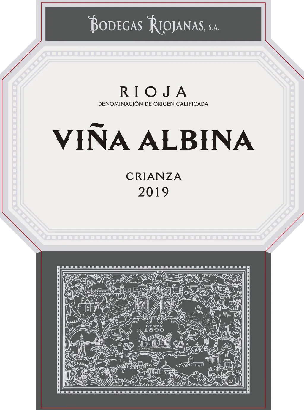 Vina Albina Crianza Bottle