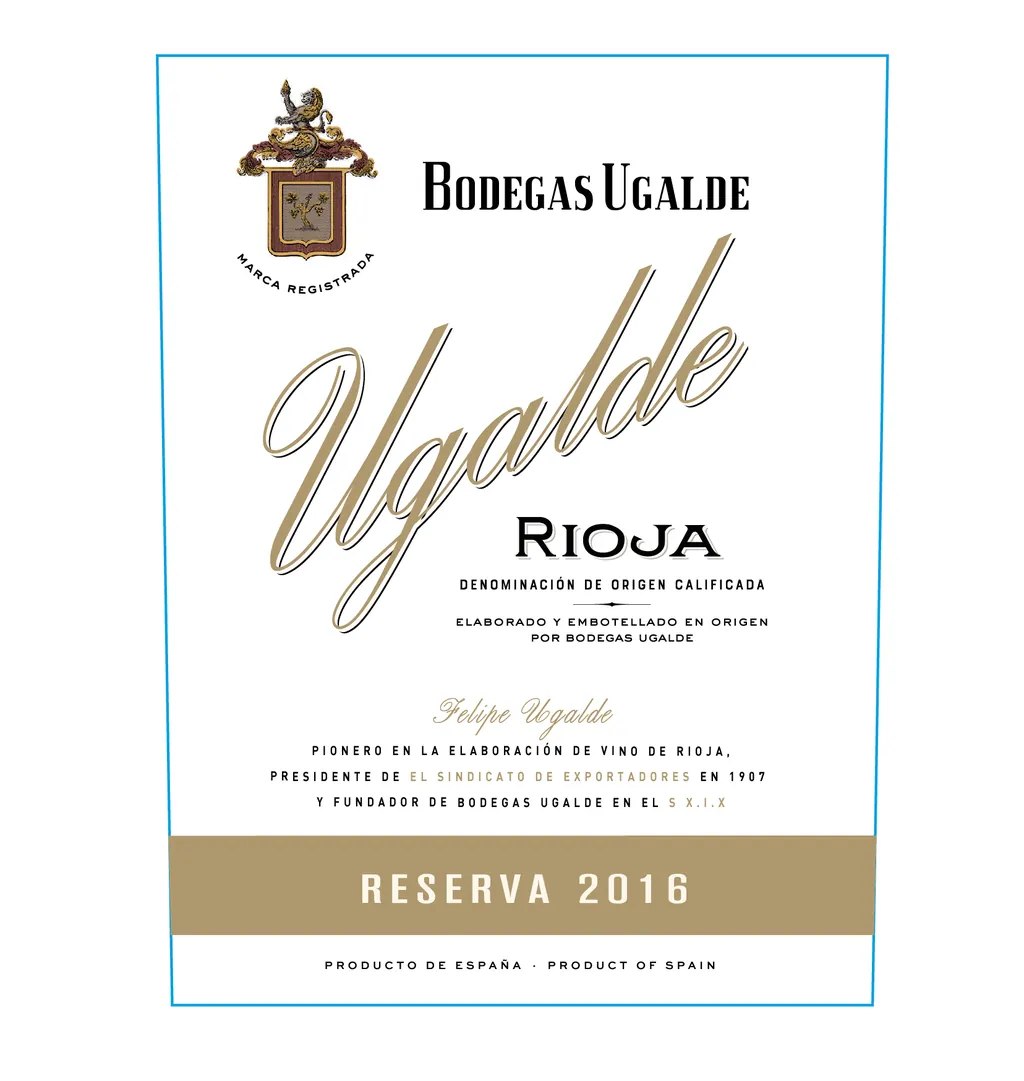 Felipe Ugalde Reserva Bottle