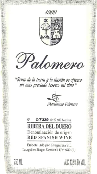 Palomero Bottle