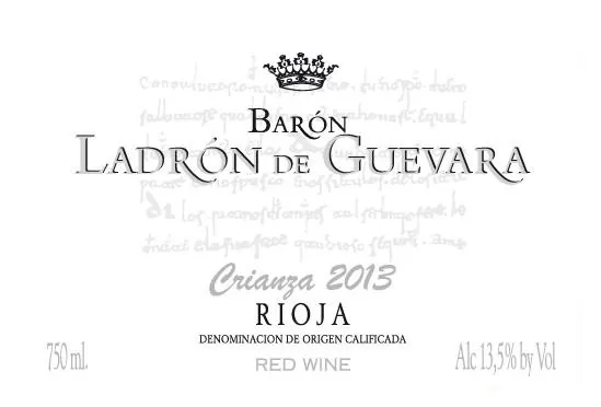 Baron Ladron de Guevara Crianza Bottle