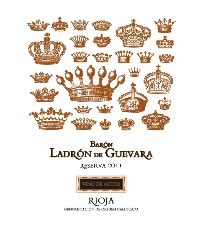 Vino de Autor Baron Ladron de Guevara Reserva Bottle