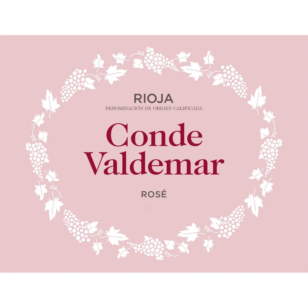 Conde Valdemar Rose Bottle