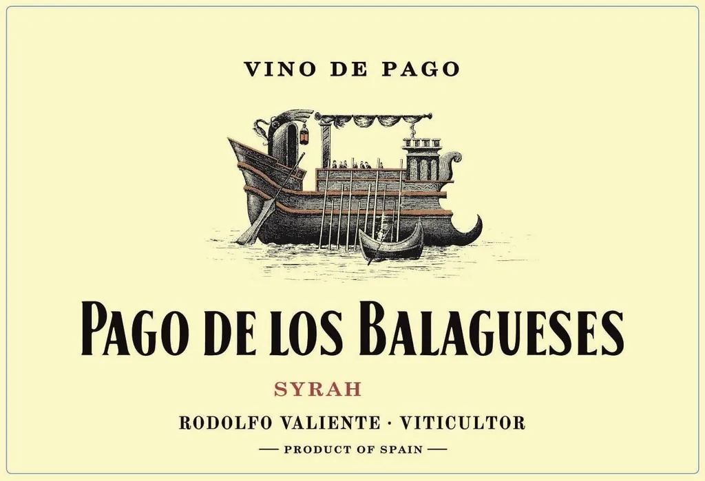 Pago de los Balagueses Syrah Bottle