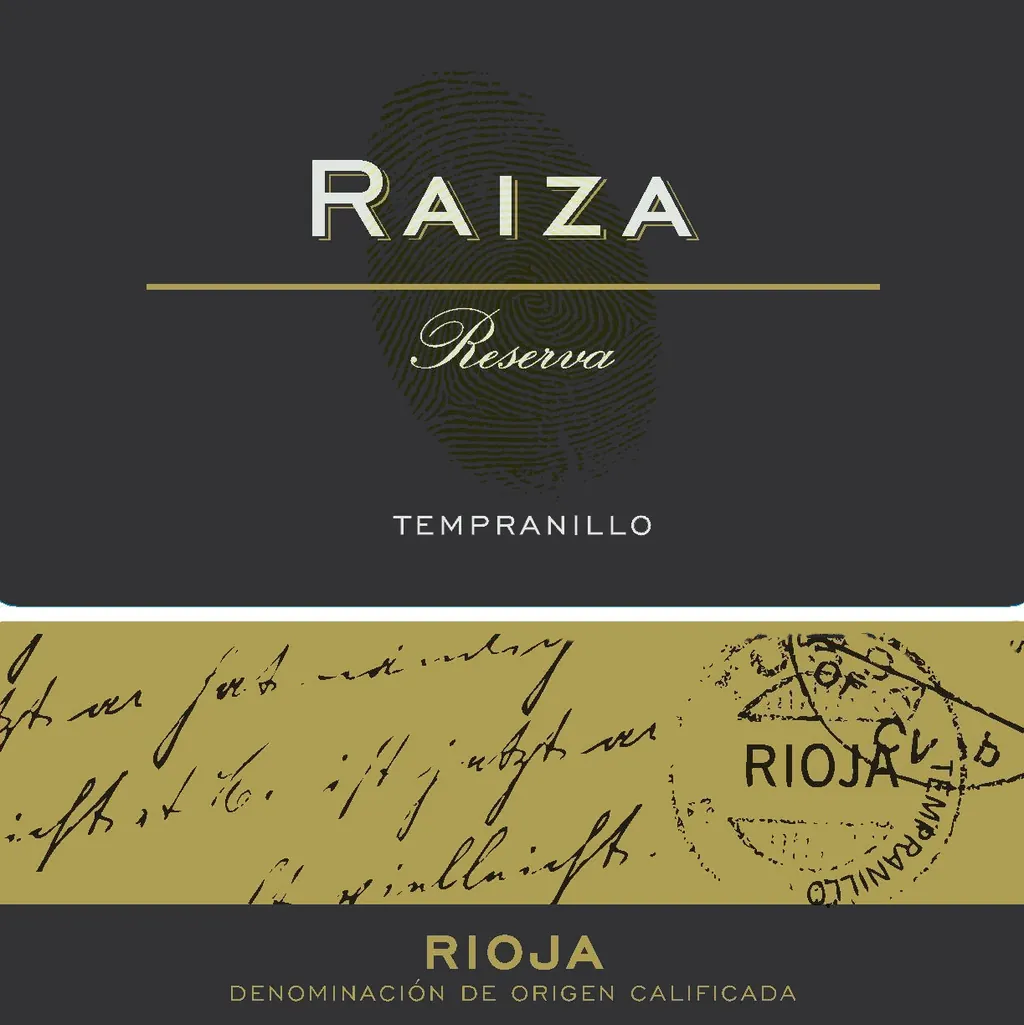 Rioja Raiza Reserva Bottle
