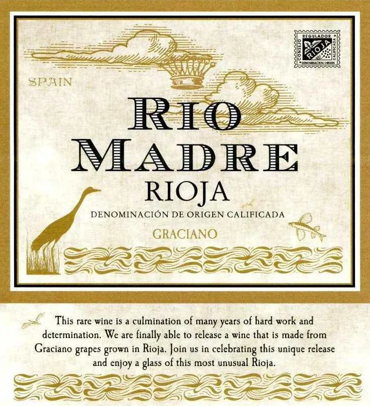Rio Madre Graciano Bottle